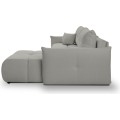 Rozkládací rohová sedací souprava Base 257 cm Nordic Ash šedá univerzální