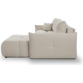 Rozkládací rohová sedací souprava Base 257 cm Nordic Taupe šedo-béžová univerzální