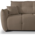 Rozkládací rohová sedací souprava Base 257 cm Sicuro 45 bouclé caffe latte univerzální