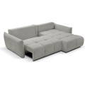 Rozkládací rohová sedací souprava Base 257 cm Nordic Ash šedá univerzální