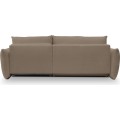 Rozkládací rohová sedací souprava Base 257 cm Sicuro 45 bouclé caffe latte univerzální