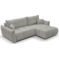 Rozkládací rohová sedací souprava Base 257 cm Nordic Ash šedá univerzální