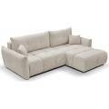 Rozkládací rohová sedací souprava Base 257 cm Nordic Taupe šedo-béžová univerzální
