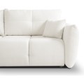 Rozkládací pohovka Base 245 cm Sicuro 60 bouclé krémová