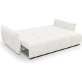 Rozkládací pohovka Base 245 cm Sicuro 60 bouclé krémová