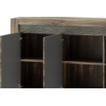 Komoda Belveder 45 158 cm s LED osvětlením dub Stirling