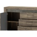Komoda Belveder 46 178 cm s LED osvětlením dub Stirling