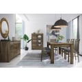 Komoda Belveder 45 158 cm s LED osvětlením dub Stirling