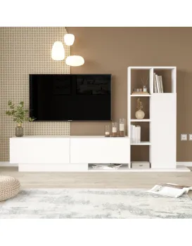 TV stěna Houseland Blaze bílá