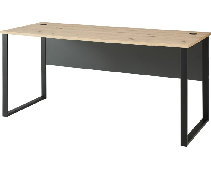Psací stůl Brego 71 170 cm grafit/dub Artisan