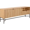 Komoda Jaipur 180 cm dub přírodní