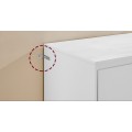 Komoda Vasagle Kailyn 60 cm bílá