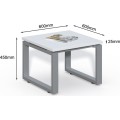 Konferenční stolek Houseland Prime Coffee 01 60 cm bílý