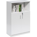 Kancelářská skříňka Houseland Prime Air 01 80 cm bílá