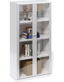 Kancelářská knihovna Houseland Prime Core 01 80 cm bílá