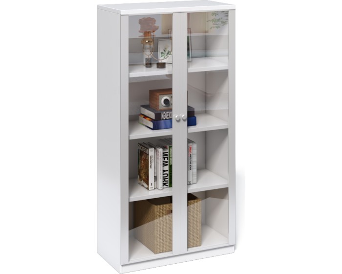 Kancelářská knihovna Houseland Prime Core 01 80 cm bílá