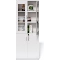 Vysoká kancelářská skříň Houseland Prime Neo 02 80 cm bílá