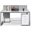 Kancelářská sestava 2 osoby Houseland Prime Max 01 160 cm bílá