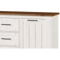 Komoda Country 45 163 cm dub Stirling/borovice Andersen