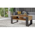 Konferenční stolek Lawa MODERN 2P dub artisan/černý