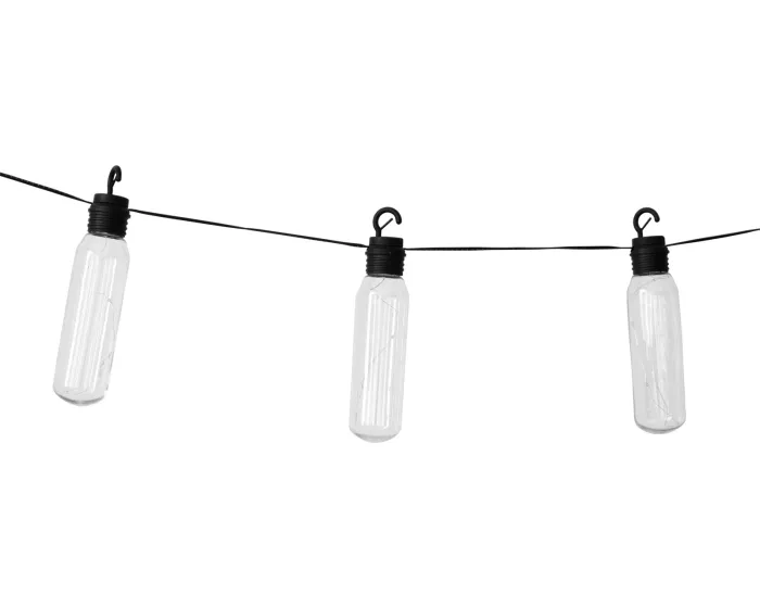 Solární LED světelný řetěz Lux 3,8 m teplá bílá