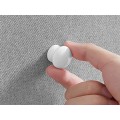 Komoda Parkes s LED osvětlením a zásuvkami šedá/bílá
