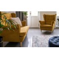 Sedací souprava AROS 2+1 Mat Velvet 68 vínová