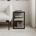 Odkládací stolek Houseland Echo mocha/černý