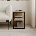 Odkládací stolek Houseland Echo dub safírový/černý