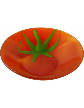 Skleněná miska Aria Fresh Rajče 18 cm červená