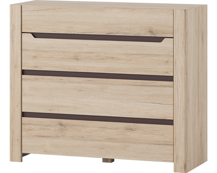 Komoda Desjo 11 110 cm dub San Remo