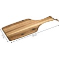 Prkénko na krájení BREWLY 42x17 cm z masivu hnědý 