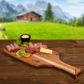 Prkénko na krájení BREWLY 42x17 cm z masivu hnědý 
