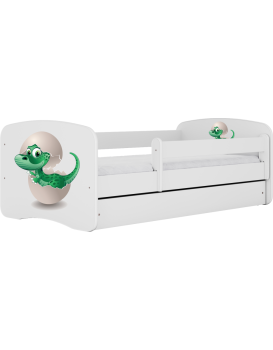 Dětská postel Babydreams dinosaurus bílá