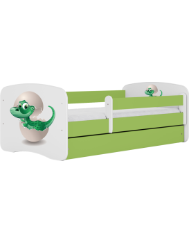 Dětská postel Babydreams dinosaurus zelená