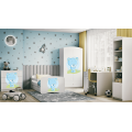 Dětská postel Babydreams medvídek bílá