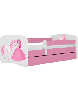 Dětská postel Babydreams princezna a poník růžová
