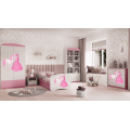 Dětská postel Babydreams princezna a poník růžová