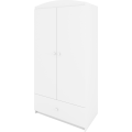 Dětská skříň Babydreams 90 cm bílá