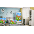 Dětská skříň Babydreams 90 cm safari bílá