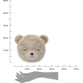 Dětský dekorativní polštář Medvěd 27 cm béžový