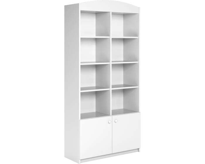 Dětský dvojitý regál Babydreams 90 cm bílý