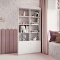 Dětský dvojitý regál Babydreams 90 cm bílý