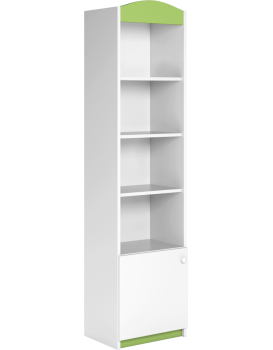 Dětský regál Babydreams 46 cm zelený