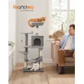 Škrabadlo pro kočky Piti 112 cm světle šedé