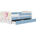 Dětská postel Babydreams balón modrá