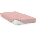 Bavlněné Jersey prostěradlo SOFT 90x200 cm + 25 cm růžové