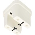 Balkónový truhlík LYS 29 cm krémový