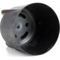 Květináč MOSS ECO 25,5x25,3 cm černý beton 