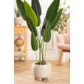 Květináč na nožičkách BOTANICA 30x23,8 cm béžový